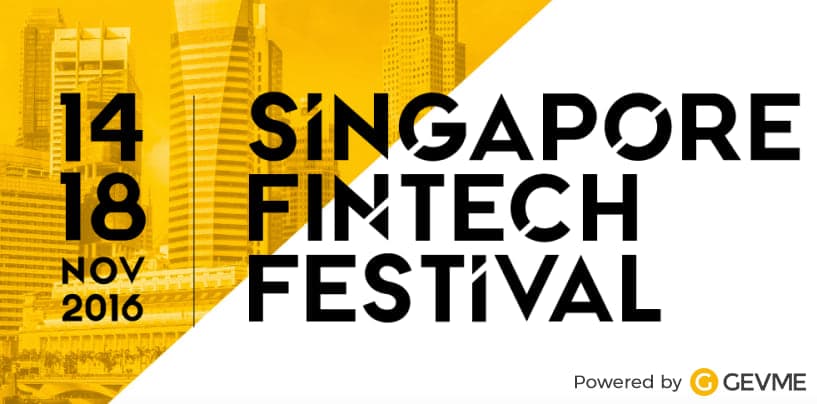 singapore fintech festival 2016 powered by gevme