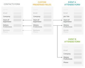 Use customizable predefined fields