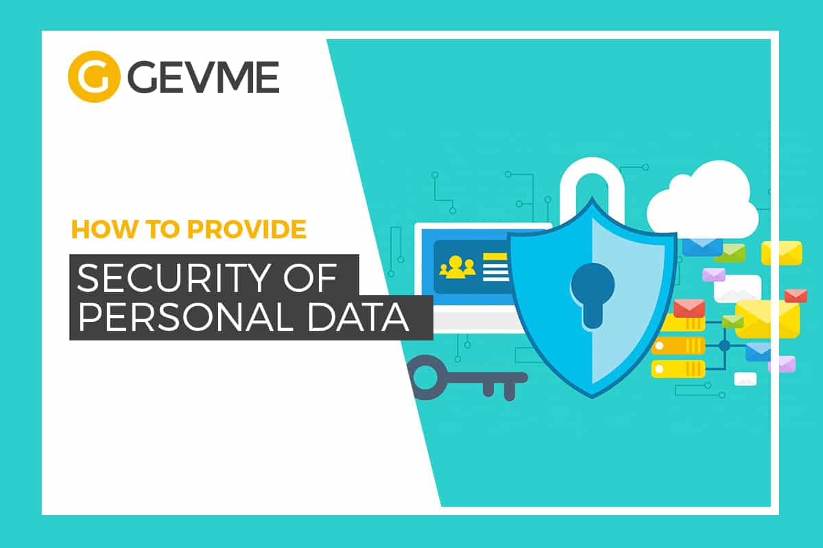 How To Provide Security Personal Data