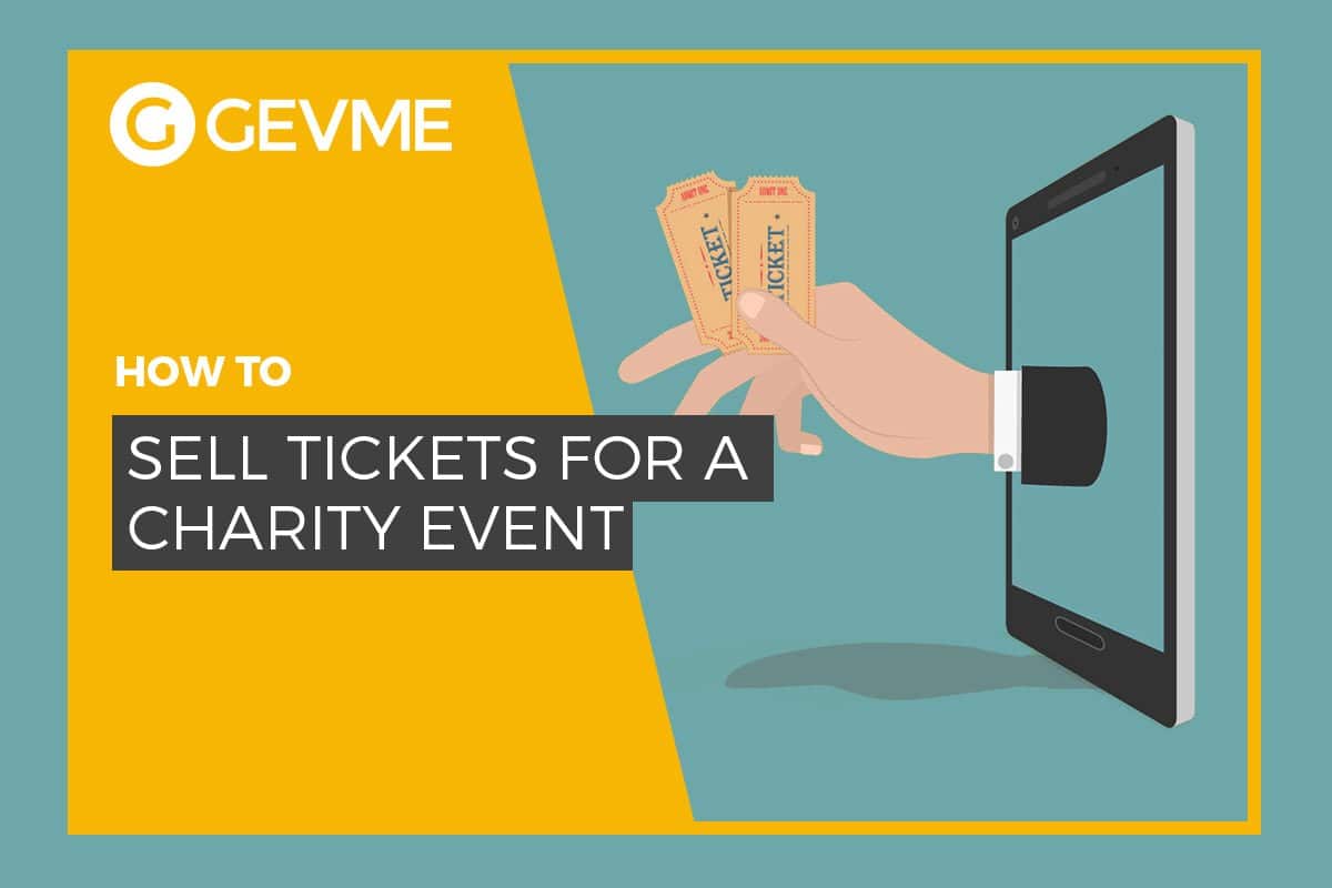How to sell tickets for charity events