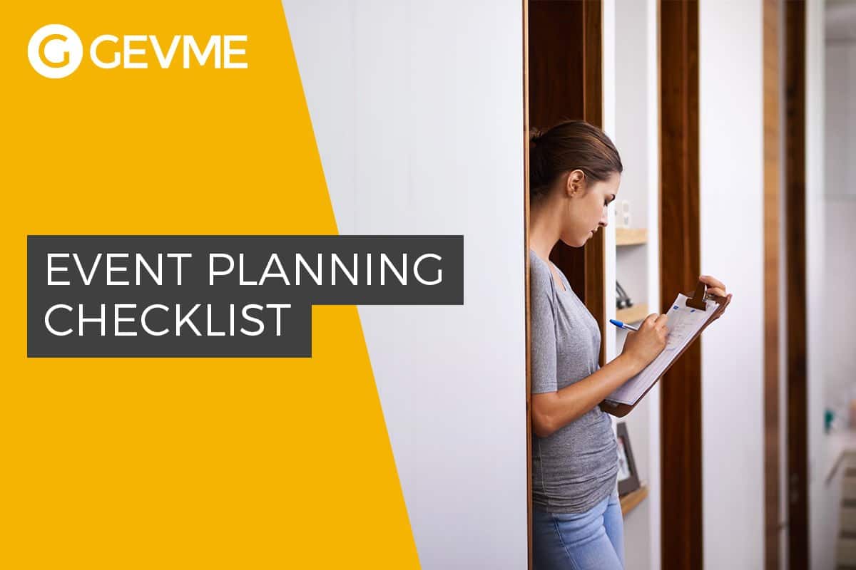 Event planning checklist