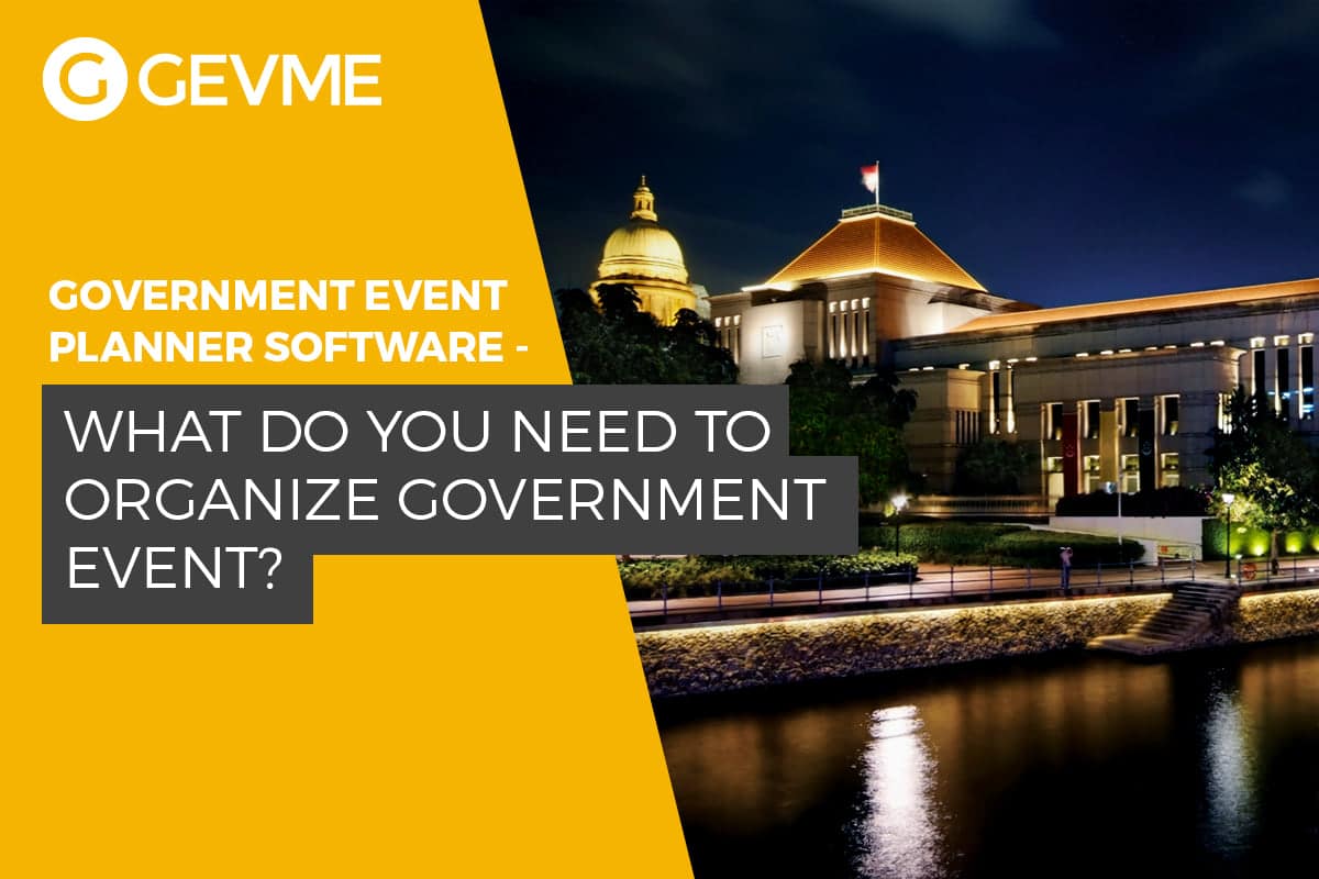 How to Organize a Government Event: Tips and No Tricks