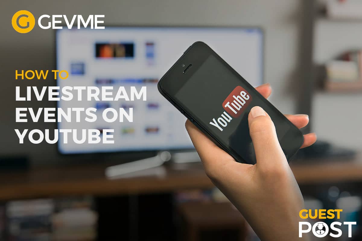 Read more our guest post about how to livestream events Youtube