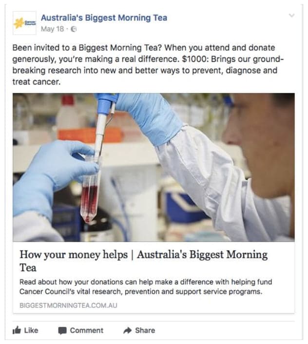 Australia’s Biggest Morning Tea