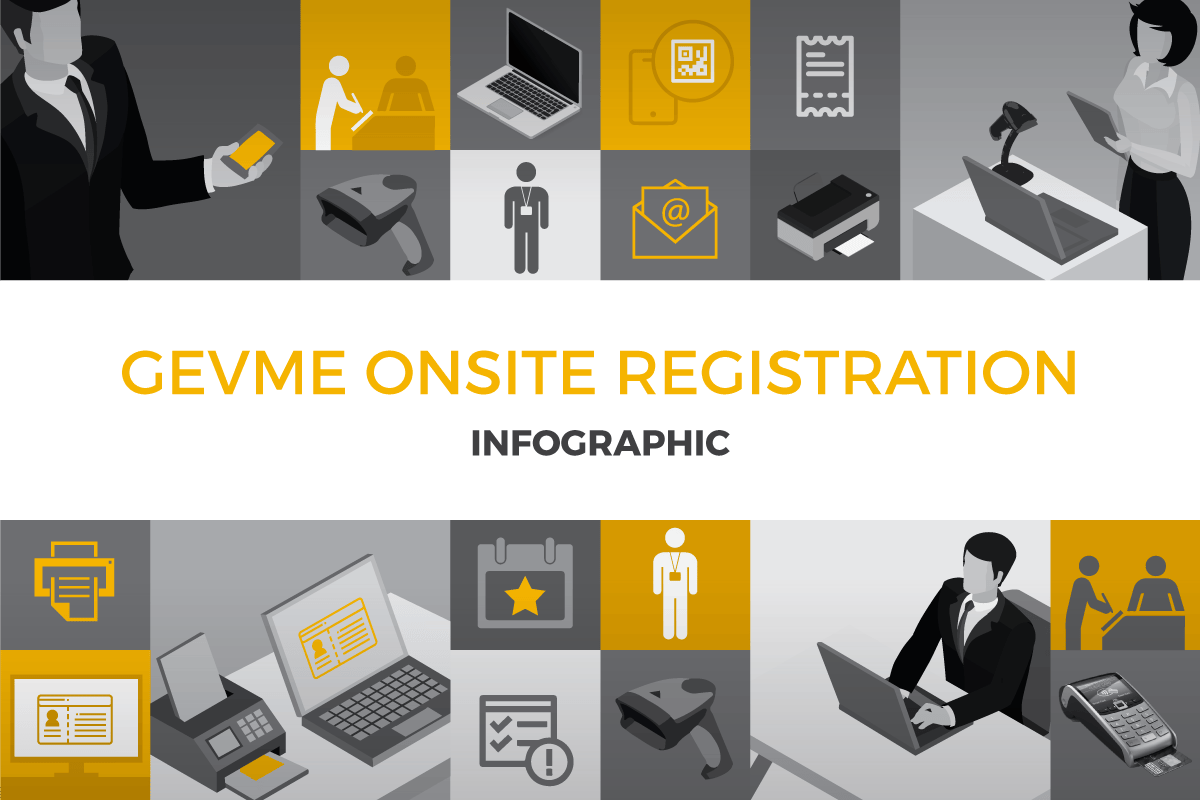 GEVME Onsite Registration Infographic