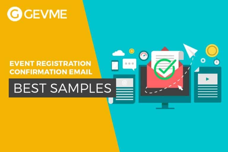 The Best Samples of Event Registration Confirmation Email