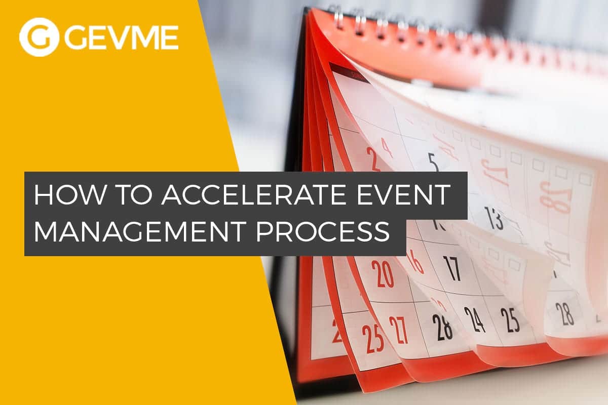 How to Accelerate Event Management for Large Events