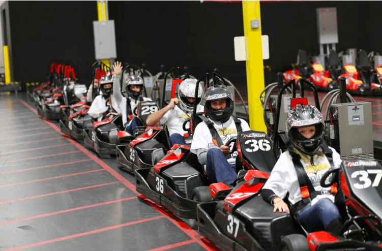 Indoor go-karting