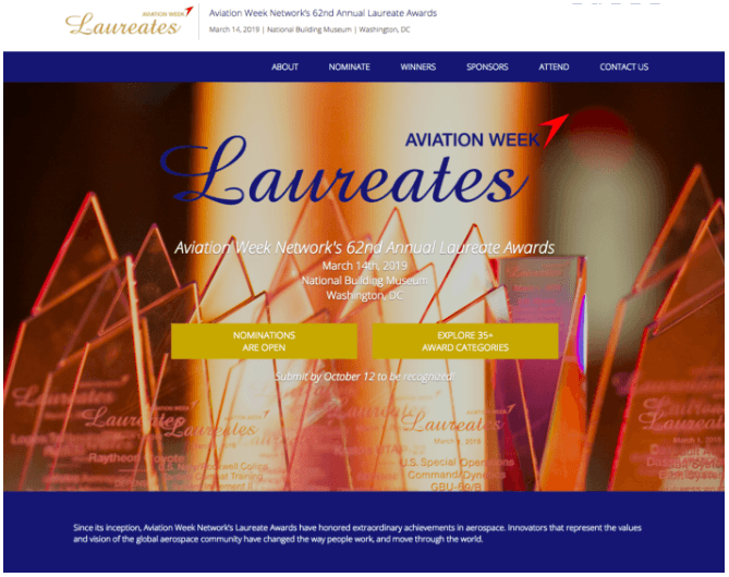 Laureates Aviation Week