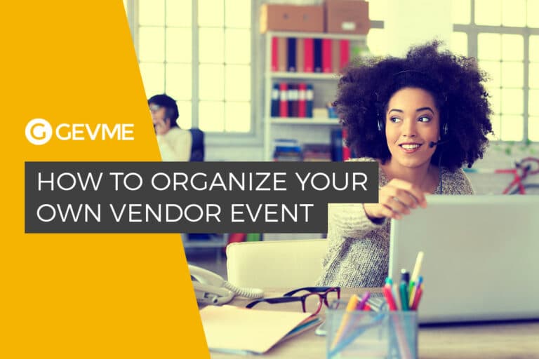 How to Organise a Vendor Event
