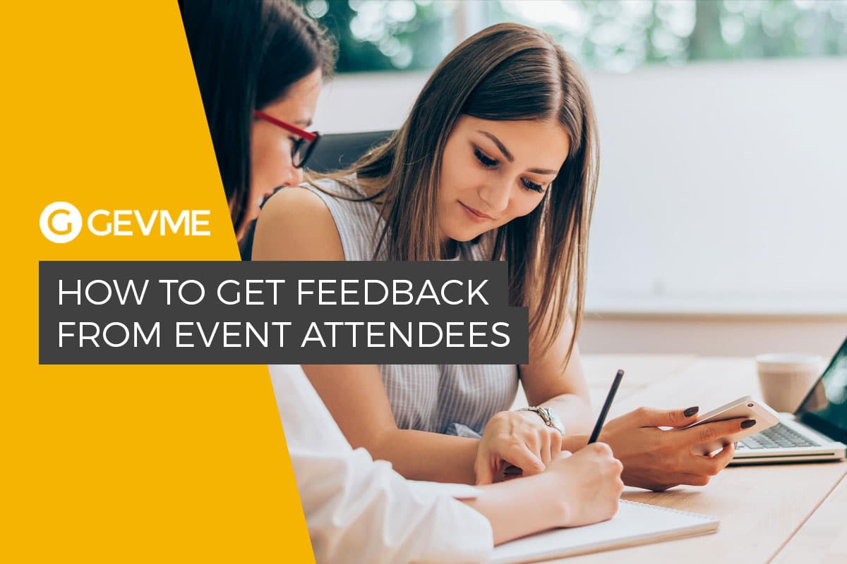 Feedback from event attendees