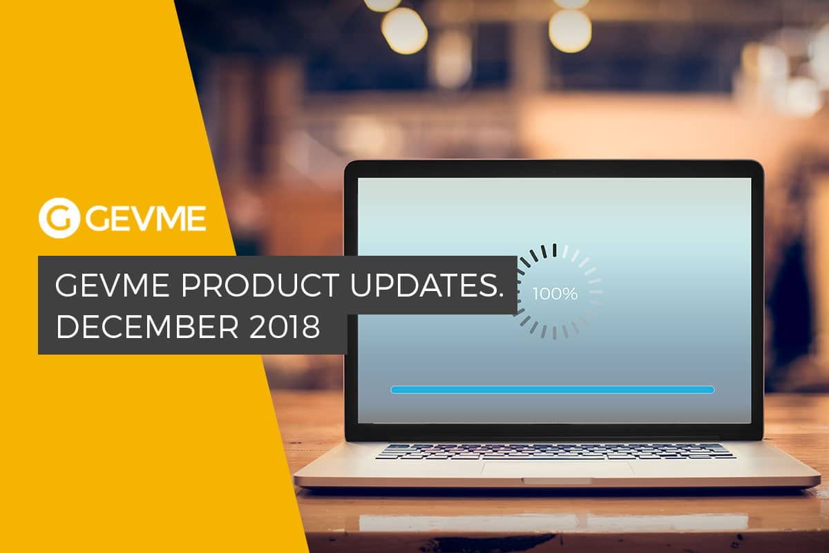 Gevme Product Updates