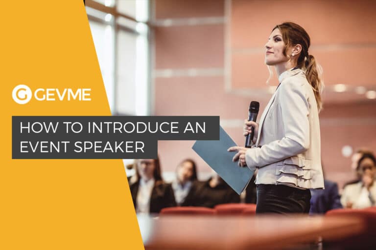 How to Introduce an Event Speaker