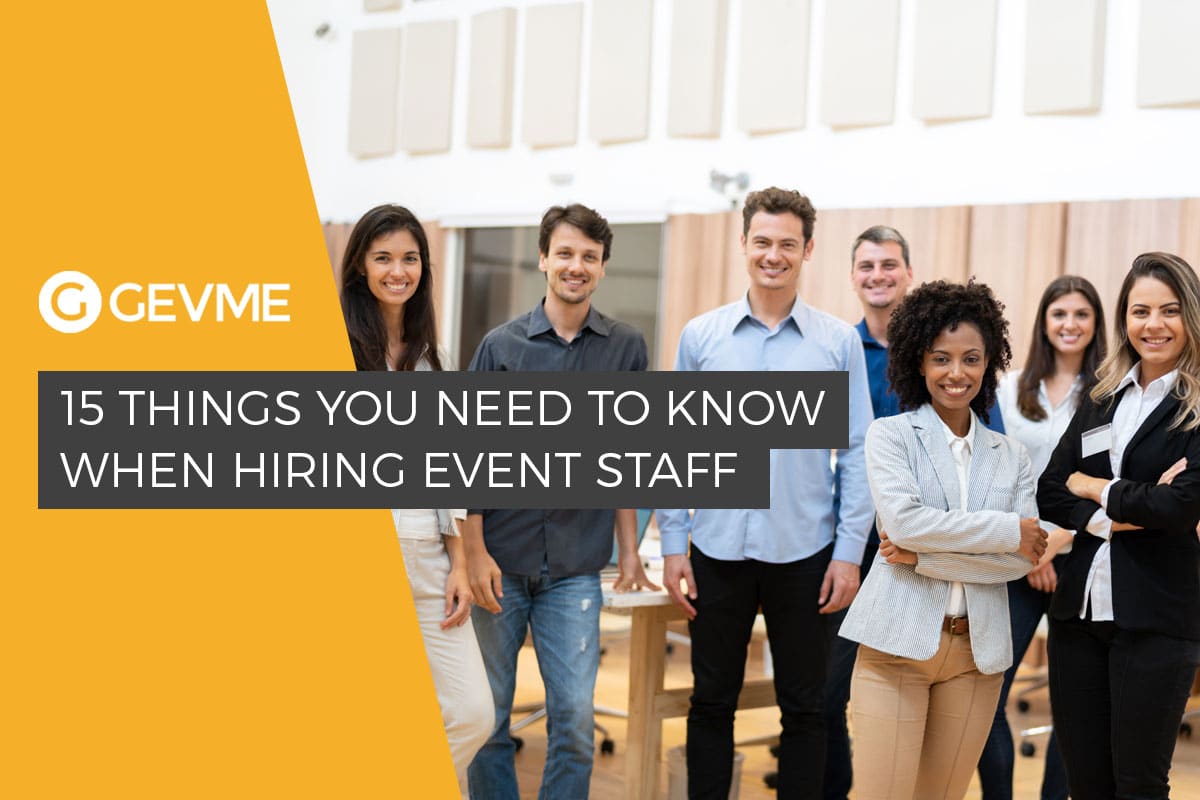 15 Things You Need to Know When Hiring Event Staff