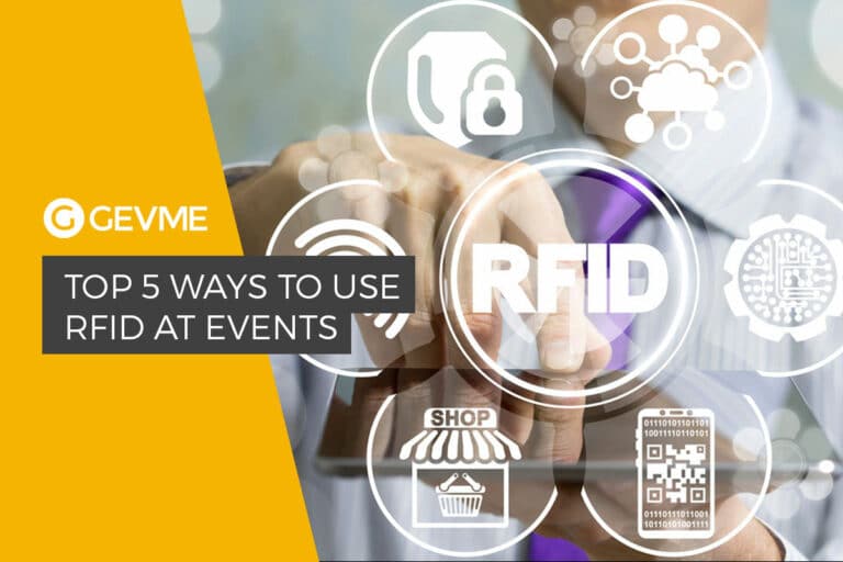 The top 5 ways to use RFID at events