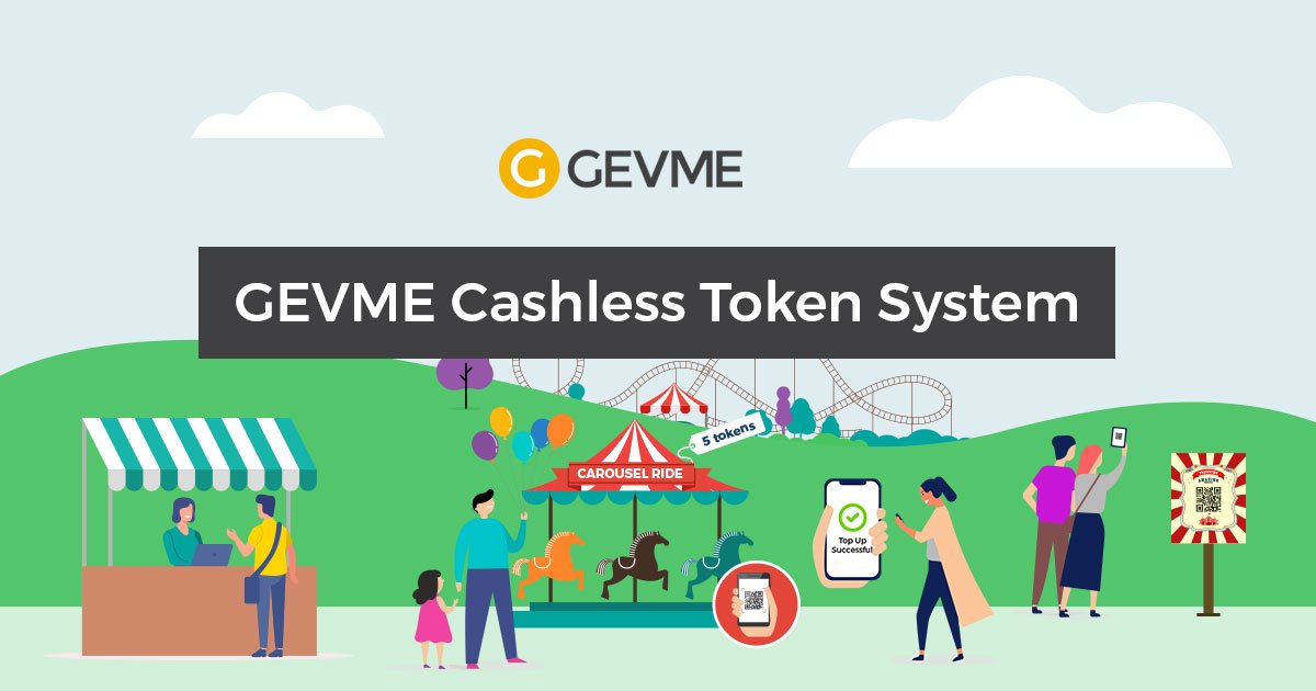 How the Gevme cashless token system works