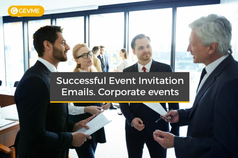 Best Examples of a Successful Event Invitation Email for Corporate Events