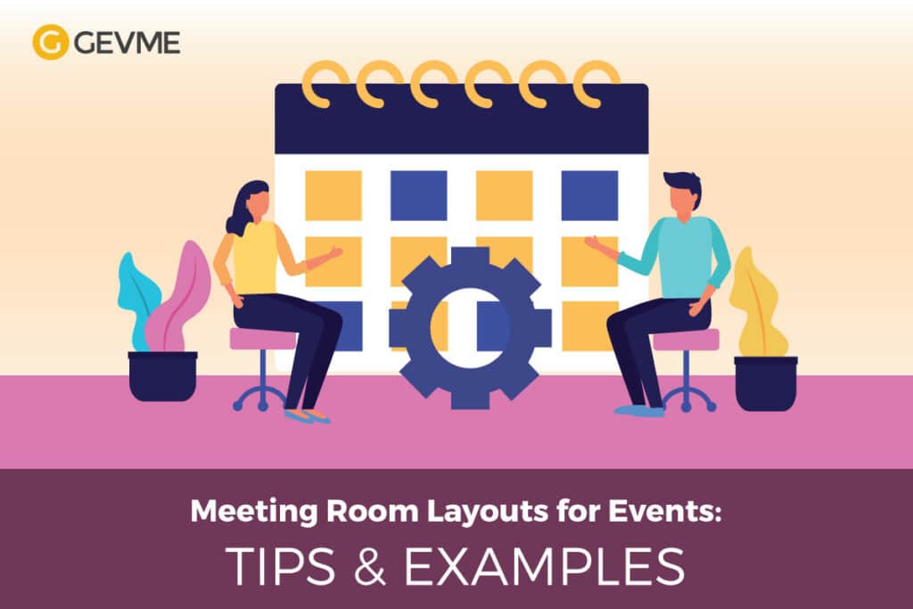 GEVME Seating Plan Software allows to set different meeting room layouts