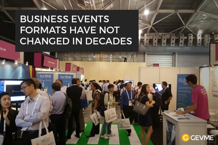 Business Events Format Have not Changed Much over The Past Decades