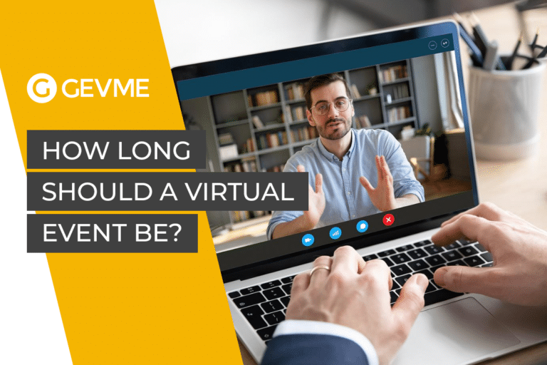 How long should a virtual event be?
