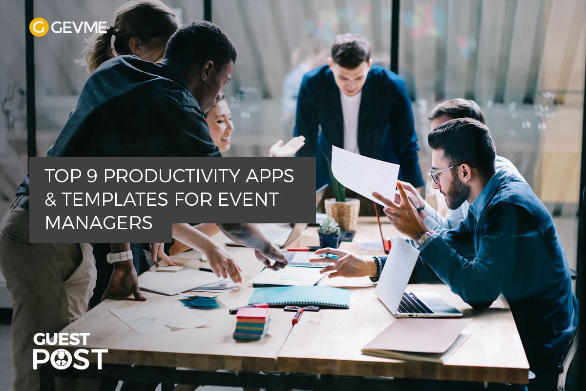 Top 9 Productive apps for Event planners