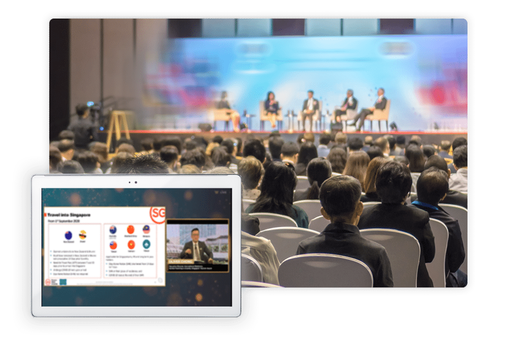 Run your hybrid events with GEVME. Hybrid events are the future of events. With physical & digital coming together across all timezones, make your digital events memorable.