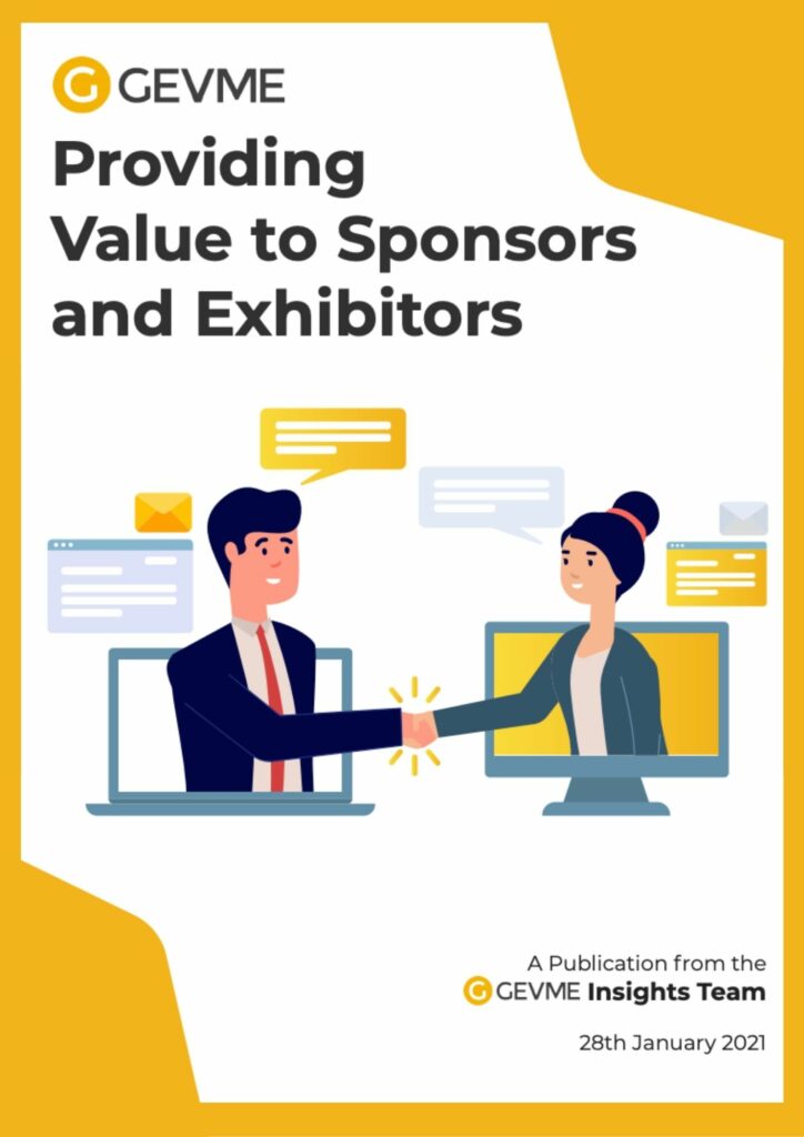 Providing value to sponsors and exhibitors