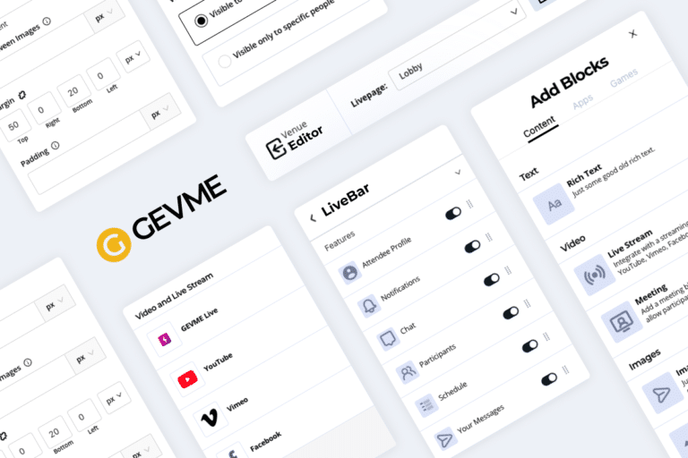 Virtual Event Technology - GEVME