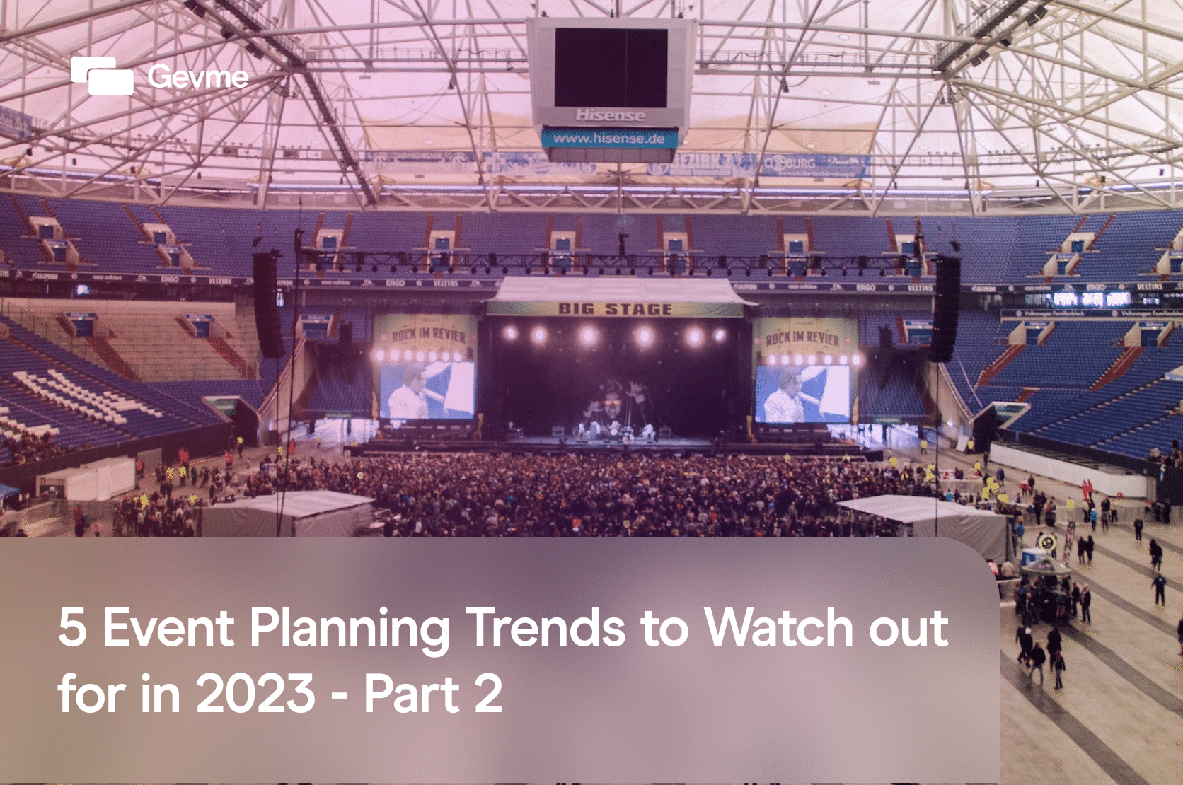 Event Management Trends