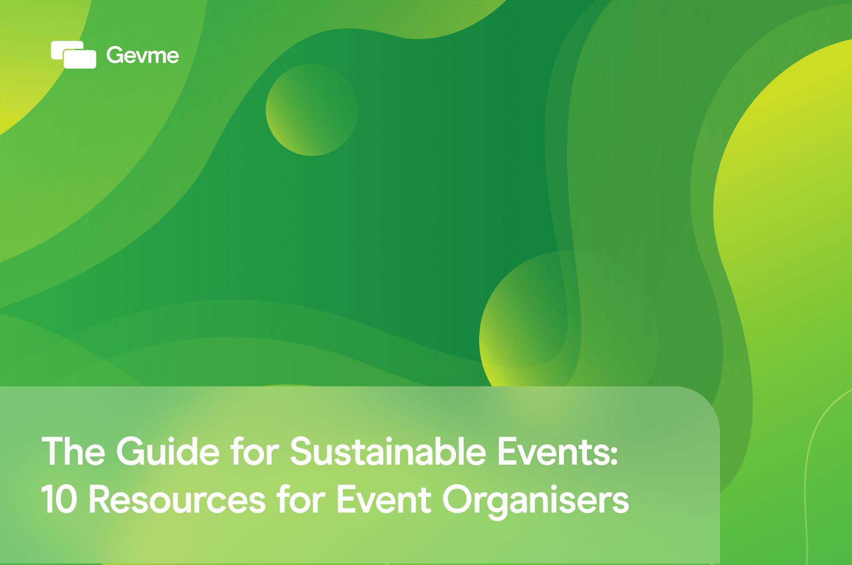 sustainable events