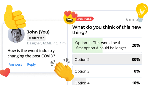 Chat polls