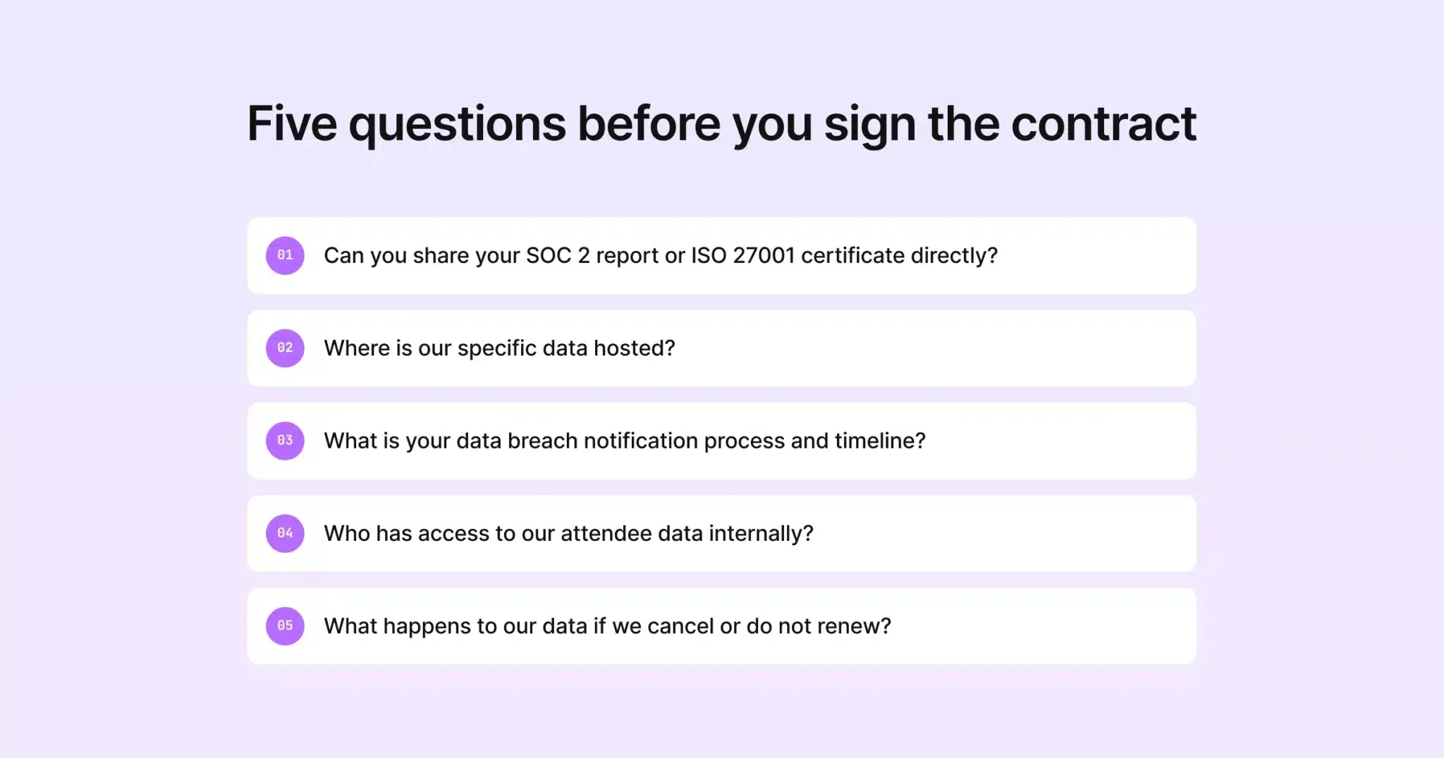 Five security questions to ask before you sign the contract
