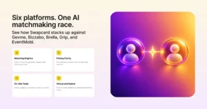 Six platforms, one AI matchmaking race: Swapcard alternatives for event networking compared