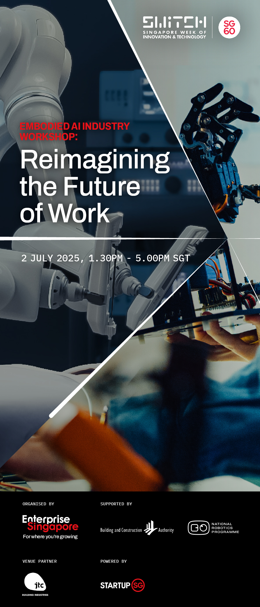 Embodied AI Industry Workshop (EAIIW): Reimagining the future of work GEVME