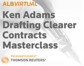  ALB Virtual Ken Adams Drafting Clearer Contracts (Nov 2021 Webinar)  