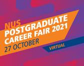  NUS Postgraduate Career Fair 2021 - Employer Registration 