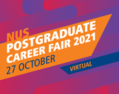  NUS Postgraduate Career Fair 2021 - Student Registration  