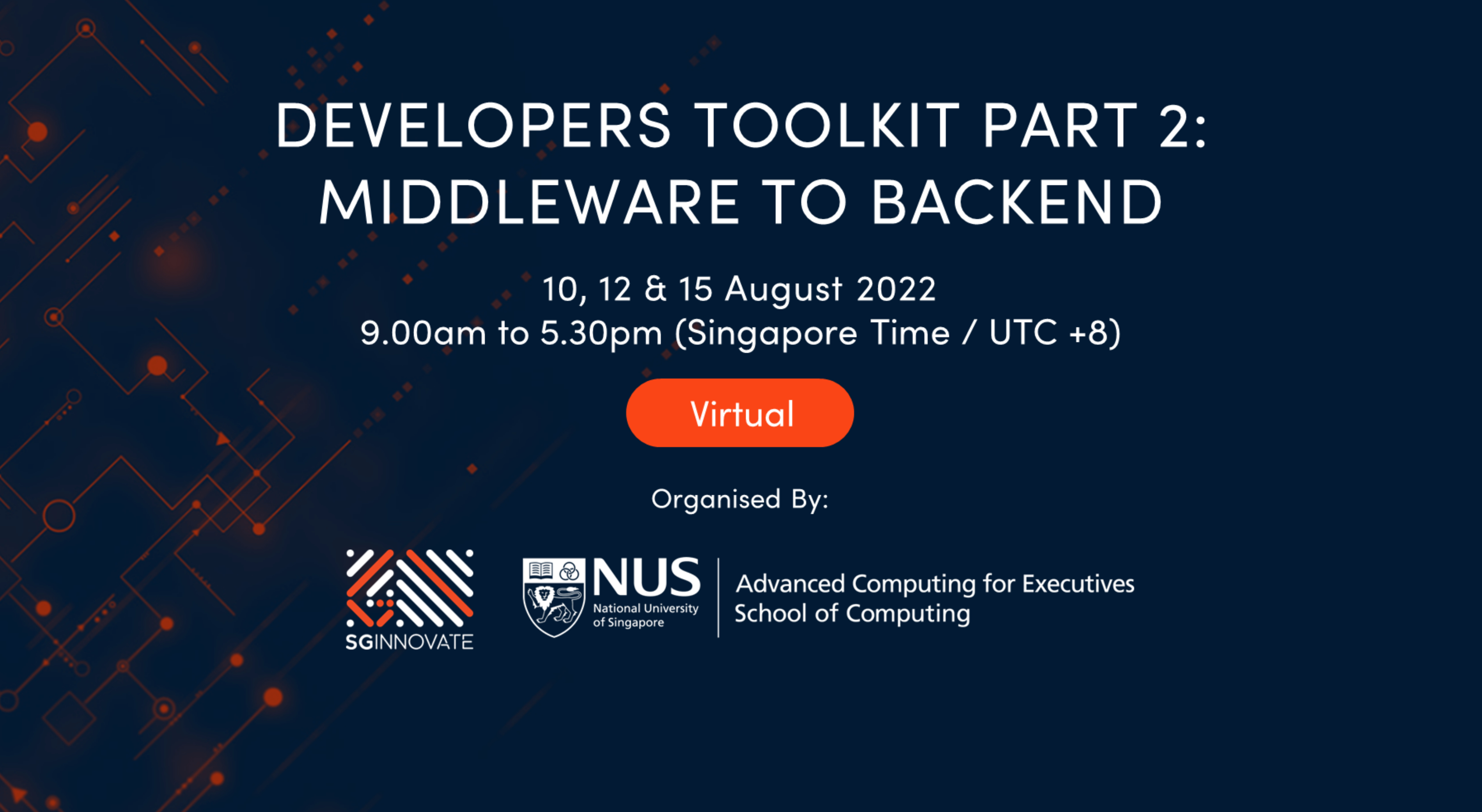 Developers Toolkit Part 2: Middleware to Backend