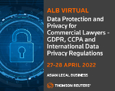  ALB Virtual Data Protection and Privacy for Commercial Lawyers – GDPR, CCPA and International Data Privacy Regulations - 2022 