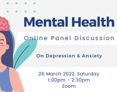  YN Mental Health Online Panel Discussion (Depression & Anxiety) 