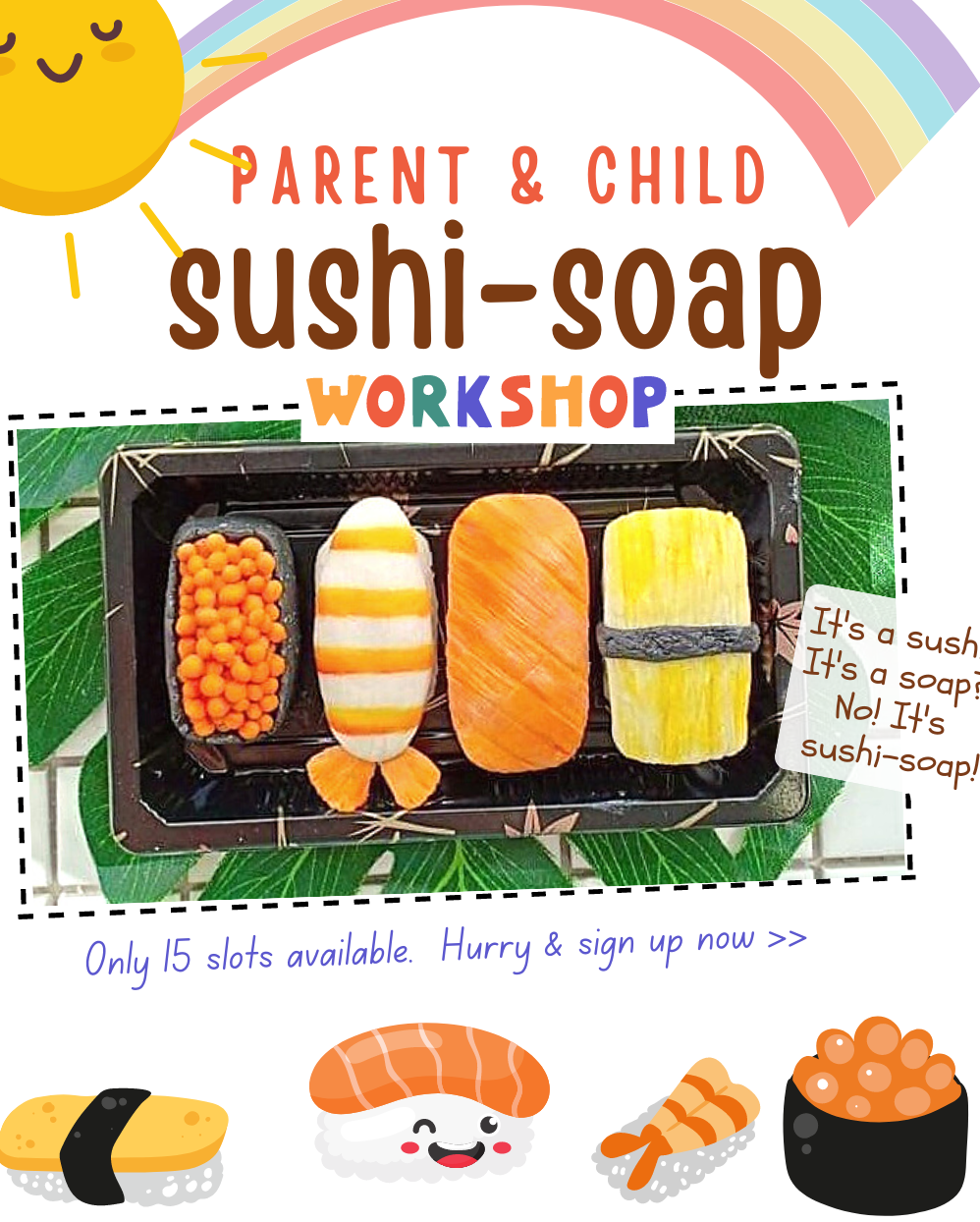 Parent-Child Soap Making Workshop GEVME